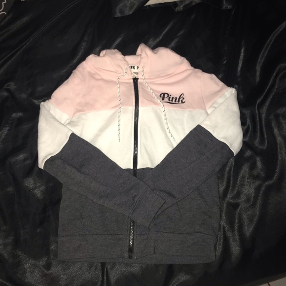 PINK Victoria's Secret Jackets & Blazers - Victoria’s Secret pink zip up